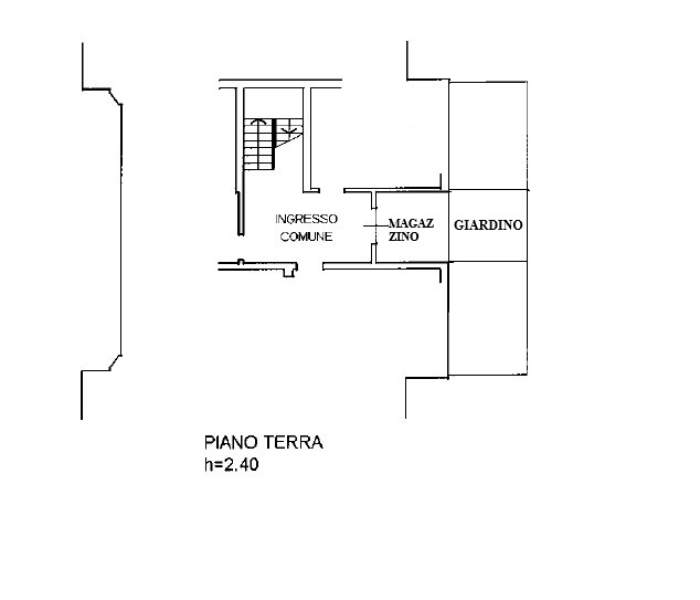 APPARTAMENTO CON GIARDINO E TAVERNA-Rif. FPMV1