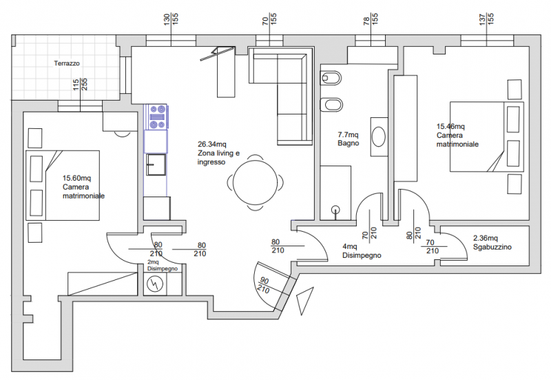 Nel cuore di Viale Mazzini, una delle zone più comode e ricercate di Vicenza, ti presentiamo un l...
