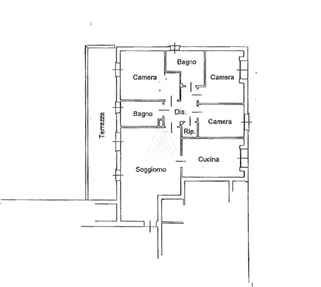 L'Agenzia Immobiliare IRIS propone in vendita elegante e luminoso attico situato all'interno di u...