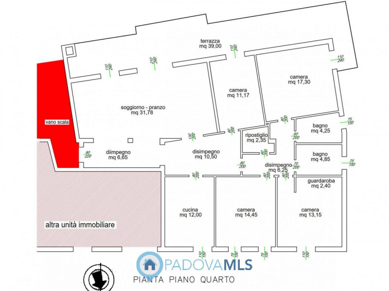 Immobile in esclusiva al Gruppo Padova MLS
AMPIO 4 CAMERE ULTIMO PIANO CON TERRAZZA A BRUSEGANA

...