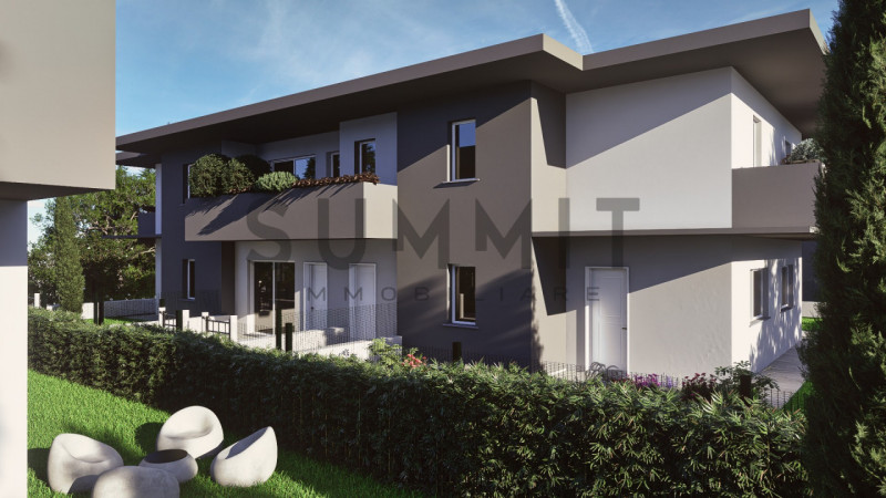 SCHIO - SACRO CUORE: appartamento BICAMERE di nuova realizzazione al piano terra con ingresso ind...