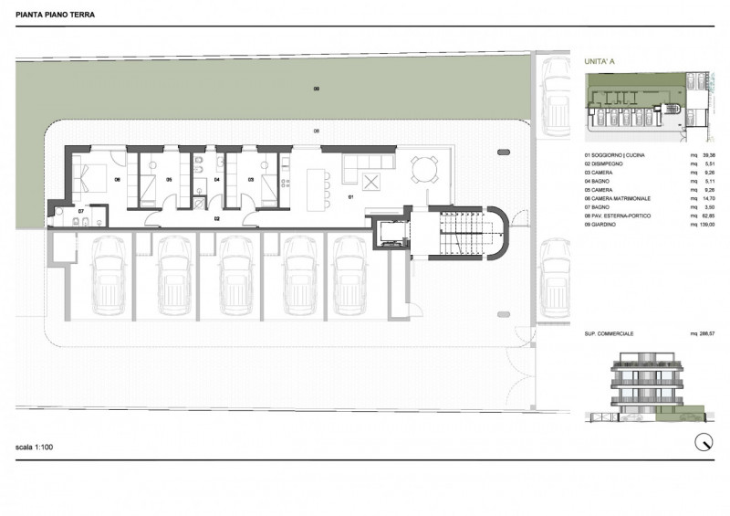 Montegrotto, in zona centrale, appartamenti di prossima realizzazione, su piccola palazzina di 5 ...