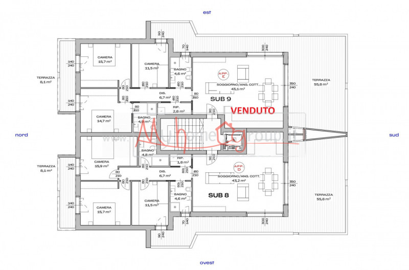 ABANO TERME - (Rif.A418-s) - In prossimità del centro storico di Abano Terme, quartiere signorile...