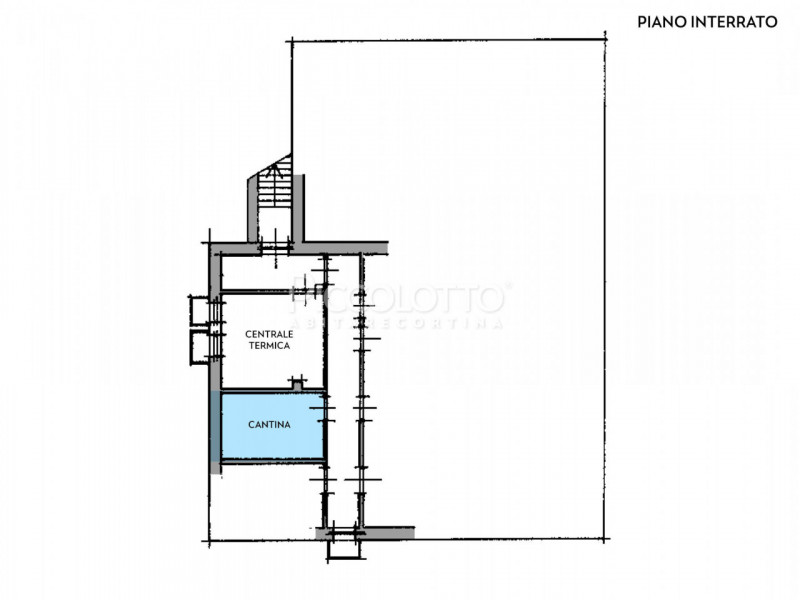 Rif. V5284 - Cortina d'Ampezzo, attico con 4 camere, posizione panoramica, adiacente alle piste d...