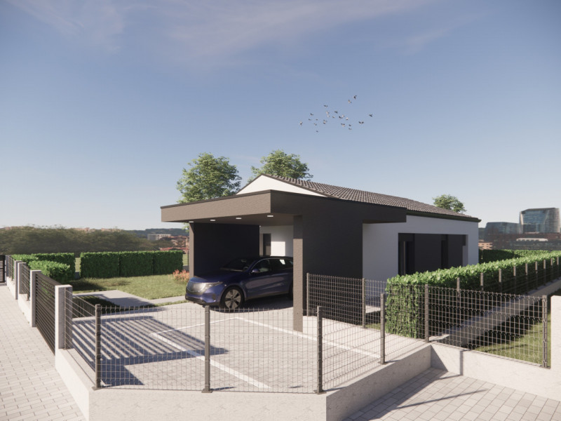 A Castello di Godego è iniziata la costruzione di questo nuovo complesso di sole 3 unità, tutte c...