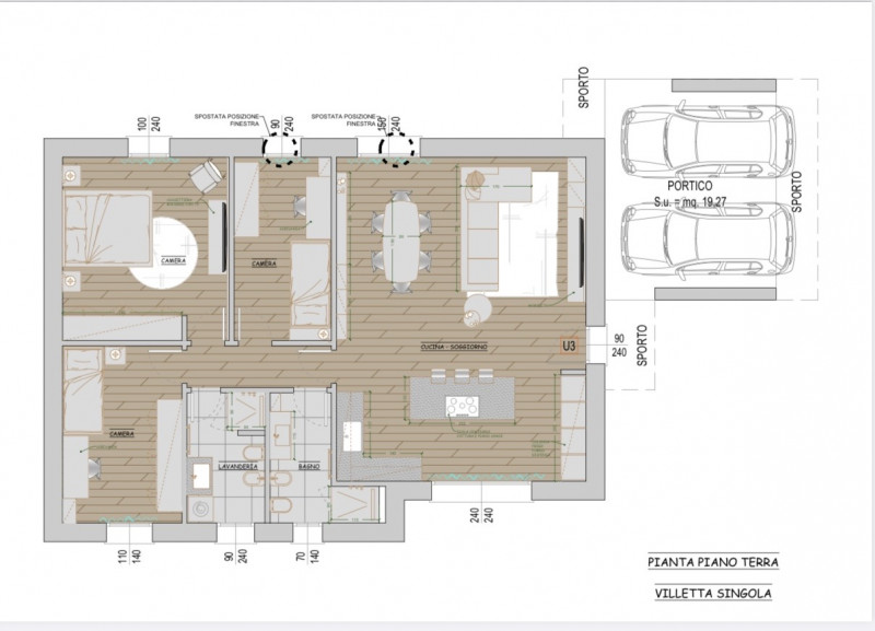 A Castello di Godego è iniziata la costruzione di questo nuovo complesso di sole 3 unità, tutte c...