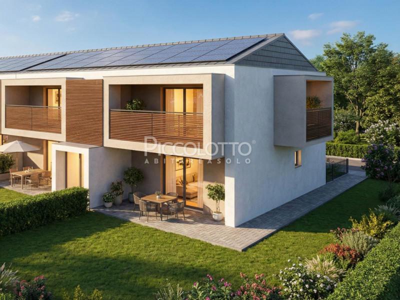 Rif. 5287 - Asolo, località Pagnano, appartamento di nuova costruzione in vendita in tranquillo c...