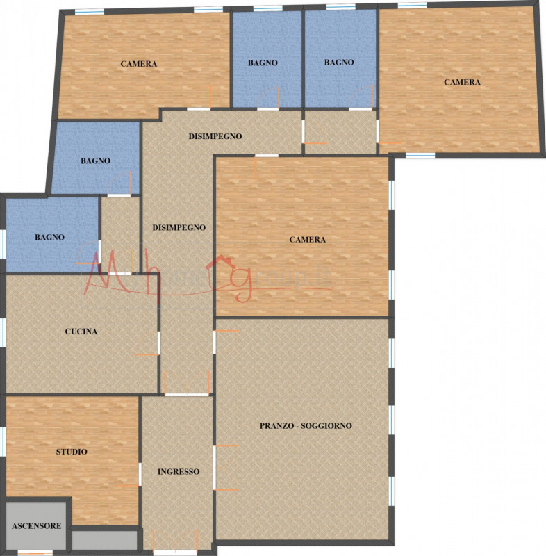 PADOVA CENTRO STORICO (Rif.A351P) In pieno centro storico, proponiamo spazioso appartamento situa...