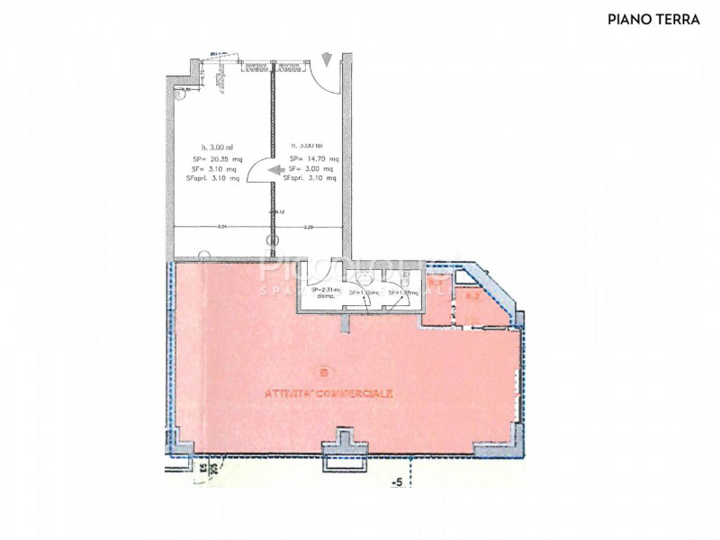 Rif. V5290 - Casella d’Asolo, negozio/ufficio in vendita in zona centrale.
L'immobile di circa mq...