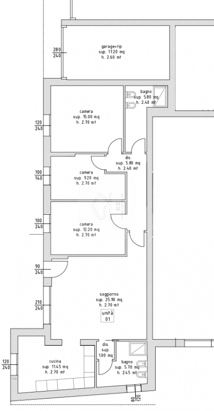 ALBIGNASEGO-FERRI

 Nuova costruzione – Appartamento con ingresso indipendente, 3 camere e finitu...