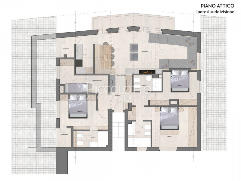 Rif. V5293 – Nel cuore di Cortina d’Ampezzo, nella rinomata località di Verocai, proponiamo in ve...