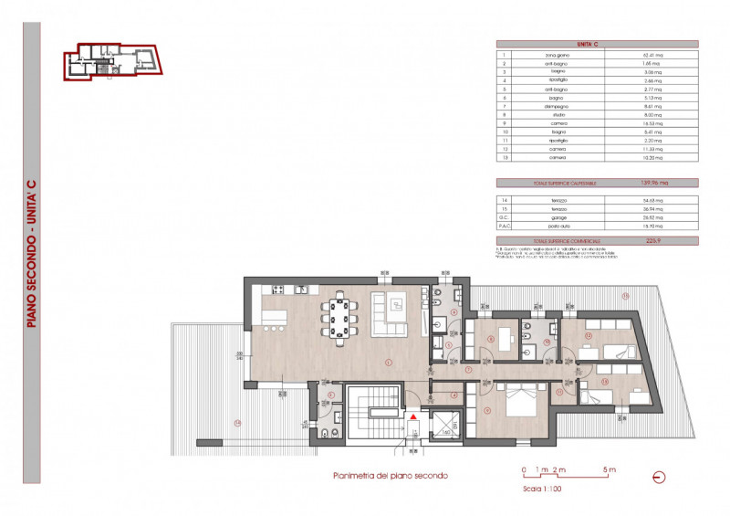 Nella zona più esclusiva della città termale, su palazzina di sole 3 unità in fase di costruzione...