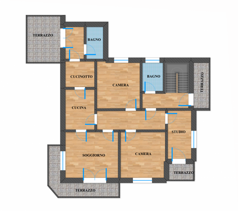 PADOVA zona Paltana: vendesi appartamento parzialmente ristrutturato su un piccolo palazzina di s...