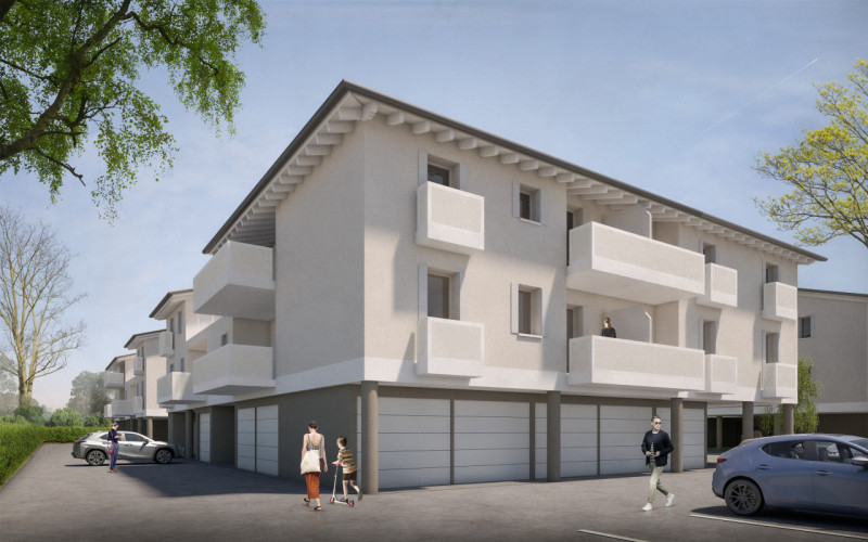 In nuovo contesto residenziale moderno, proponiamo luminoso appartamento all’ultimo piano caratte...