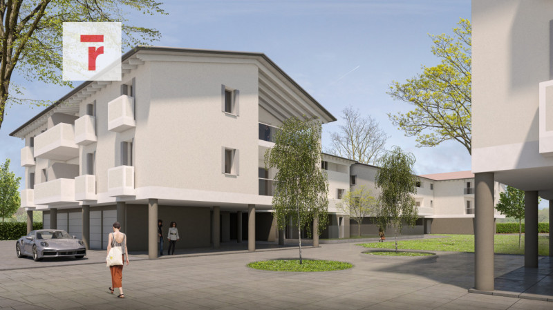 Vicinanze Legnaro in nuovo complesso condominiale appartamento ultimo piano servito di ascensore....