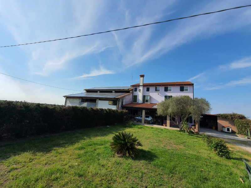 Scoprite questa incantevole casa colonica situata nel cuore della campagna di Cavarzere, un'oppor...