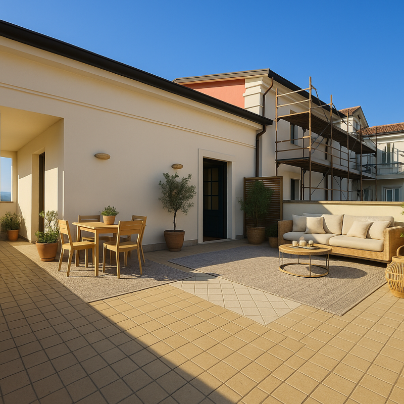 Se quello che cerchi è un attico in zona residenziale, che combina il fascino della vita di centr...