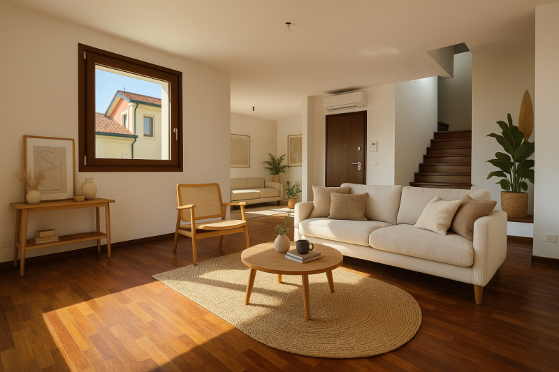 Se quello che cerchi è un attico in zona residenziale, che combina il fascino della vita di centr...