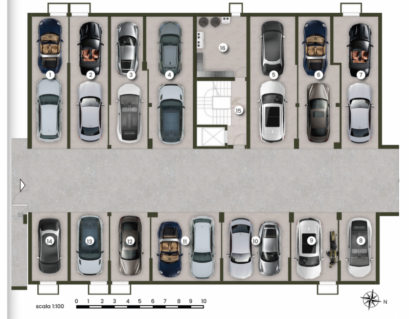 Riferimento I1195

Residence Athena nuova palazzina composta da 12 appartamenti e due attici, dis...