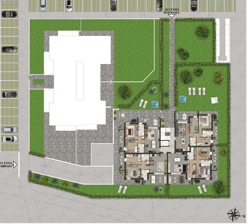 Riferimento I1195

Residence Athena nuova palazzina composta da 12 appartamenti e due attici, dis...