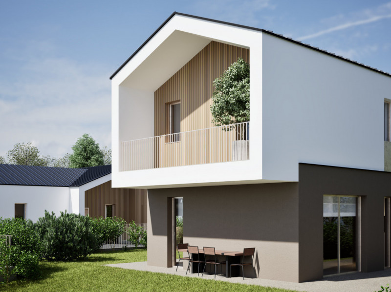 Immagina una deliziosa villetta su due livelli, con una superficie di 134mq, perfetta per una fam...