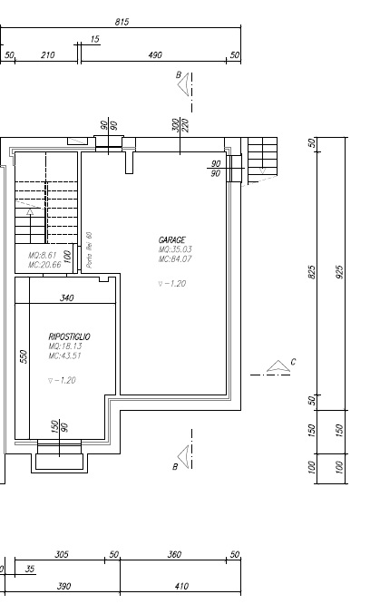 COMPOSIZIONE:
Bifamiliare allo stato grezzo a Rivadolmo Baone, disposta su tre livelli con giardi...
