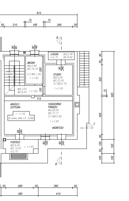 COMPOSIZIONE:
Bifamiliare allo stato grezzo a Rivadolmo Baone, disposta su tre livelli con giardi...