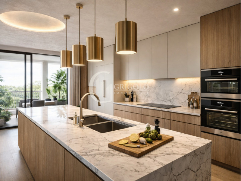 Se desideri vivere in un attico di nuova costruzione, elegante e in una posizione strategica a Tr...