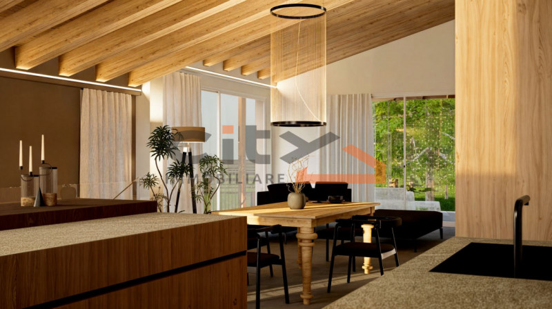 BASSANO DEL GRAPPA a 5 KM dal Centro Storico, proponiamo una casa SINGOLA SVILUPPATA SU UNICO PIA...