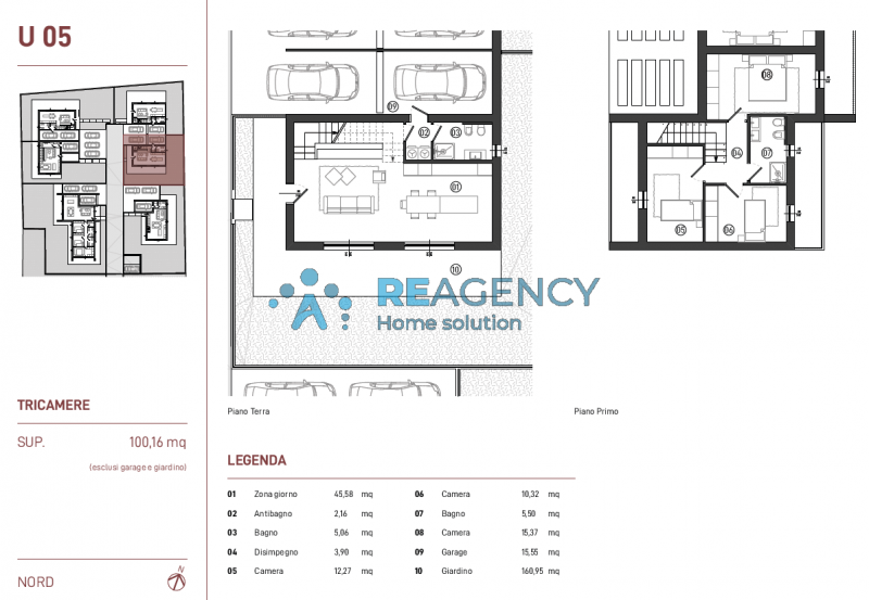 Immagina una deliziosa villetta su due livelli, con una superficie di 135 mq, perfetta per una fa...