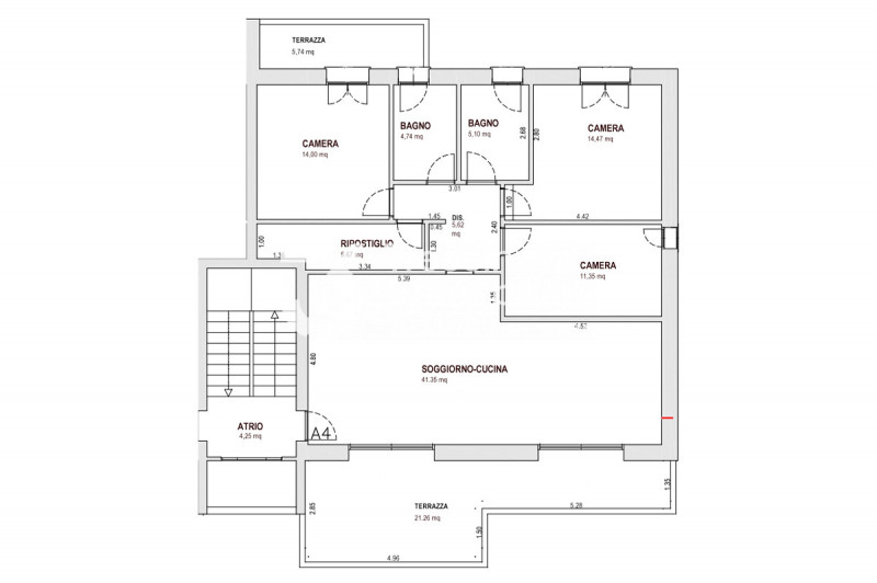 (Per INFO Feltrin ing. Gianni 3288349492) Proponiamo in vendita appartamento in centro a Istrana,...