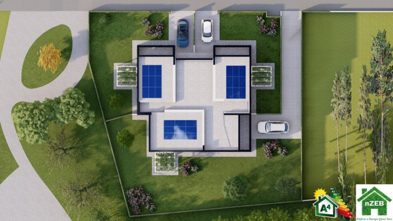 Splendide ville trifamiliari di nuova costruzione inserite in esclusivo nuovo quartiere residenzi...