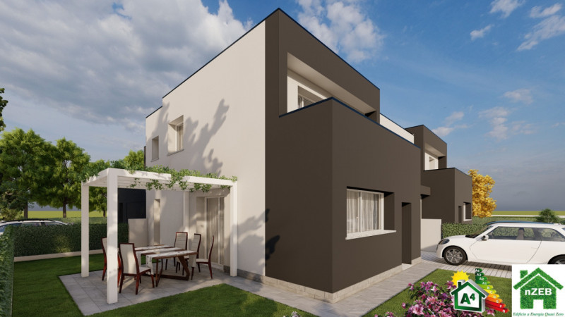 Splendide ville trifamiliari di nuova costruzione inserite in esclusivo nuovo quartiere residenzi...