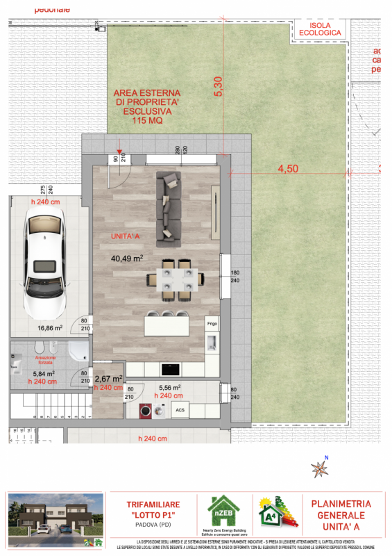 Splendide ville trifamiliari di nuova costruzione inserite in esclusivo nuovo quartiere residenzi...