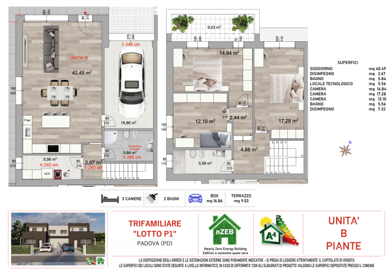 Splendide ville trifamiliari di nuova costruzione inserite in esclusivo nuovo quartiere residenzi...