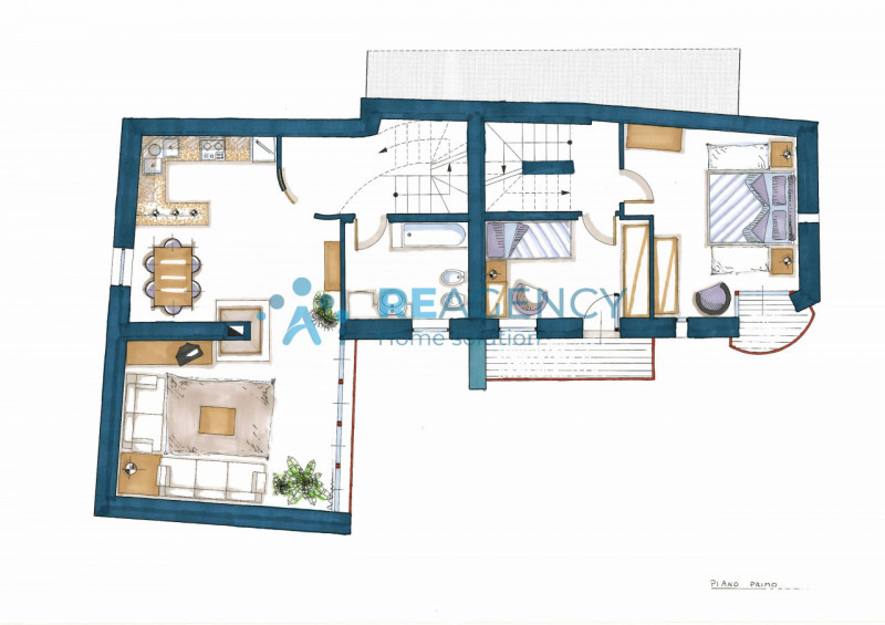 A pochi passi dal centro di Cogollo, vendesi abitazione da ristrutturare completamente su 3 livel...