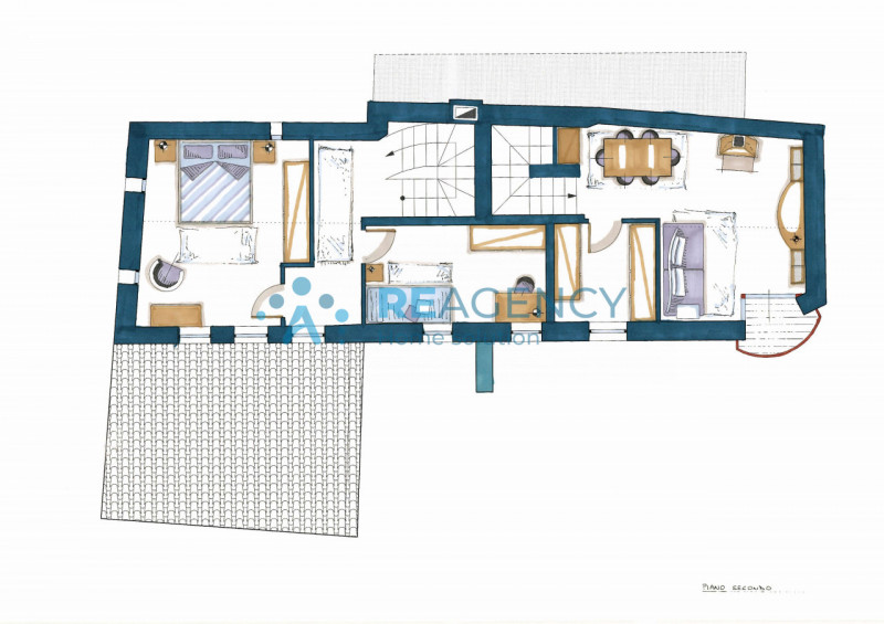 A pochi passi dal centro di Cogollo, vendesi abitazione da ristrutturare completamente su 3 livel...