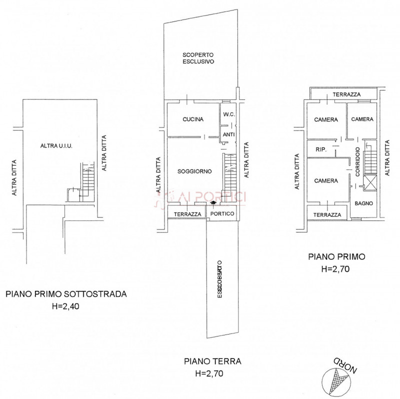 PIOVE DI SACCO centro - VILLA A SCHIERA di circa 200 mq. porzione di mezzo comodissima al centro ...