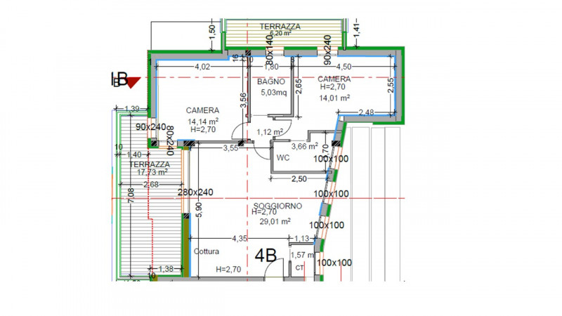 All’interno di una raffinata residenza di nuova edificazione, appartamento al primo piano con asc...