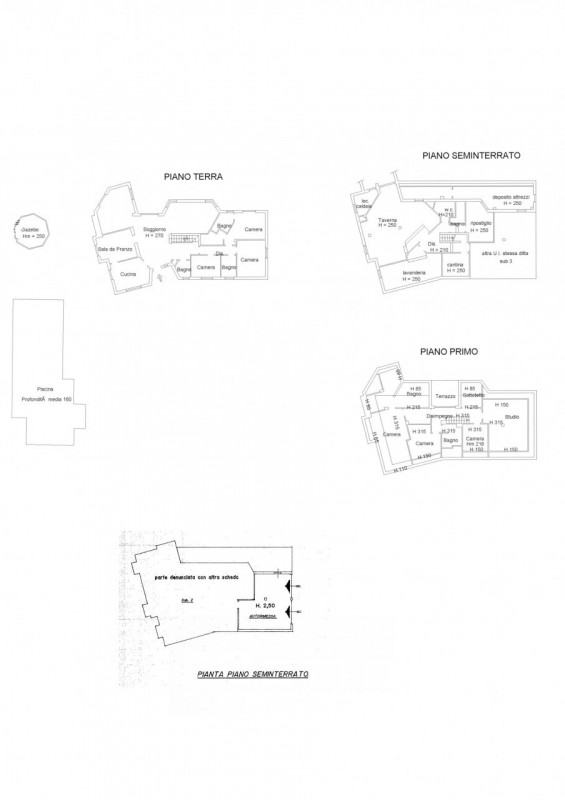 Villa for sale in Oleggio Castello, with pool
