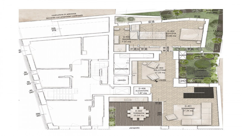 Vivere all’ultimo piano, tra luce, silenzio e design.
In un contesto esclusivo di nuova costruzio...