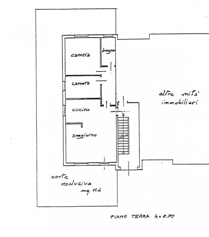 Bicamere con giardino da investimento già LOCATO

Trattative riservate Immobiliare Unica Colceres...