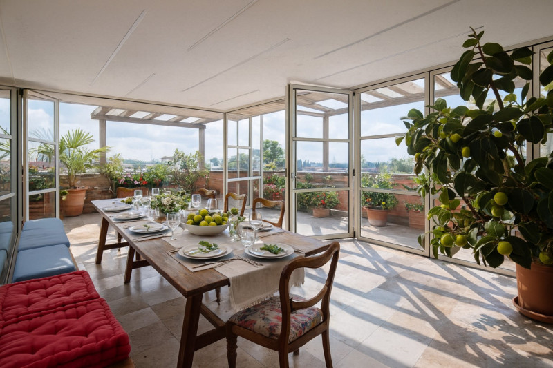 Nella ricercata zona di porta Carlo Alberto, nel cuore del centro storico, STRAORDINARIO ATTICO L...