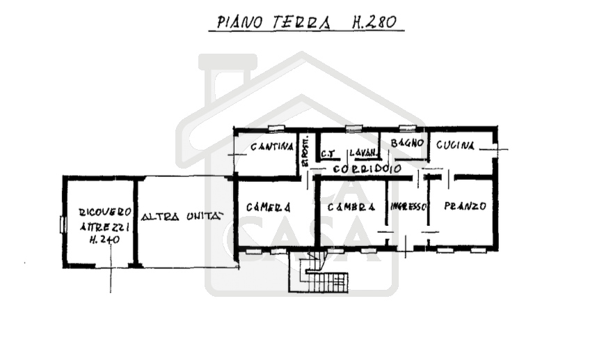 CASA SINGOLA A MONTEGROTTO TERME - MEZZAVIA