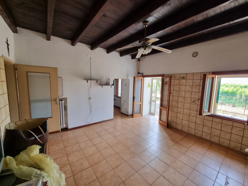 Vo' (PD), frazione di Vo' Vecchio lungo Via Nina sull'unica collinetta che si alza dai terreni ag...