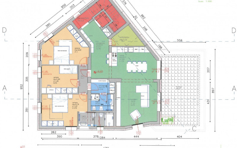 Scopri l'eleganza e la modernità in questo attico di nuova costruzione situato nella tranquilla z...