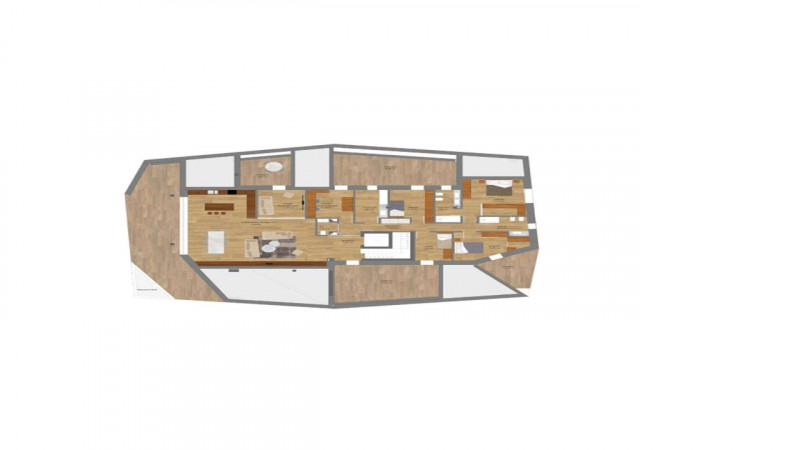 In un prestigioso complesso residenziale di nuova costruzione, attico straordinario, libero su qu...