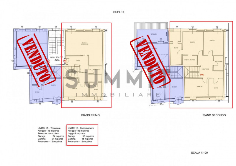 SCHIO - Centro: In pieno centro paese, su importante palazzo riqualificato NUOVO QUADRICAMERE dup...