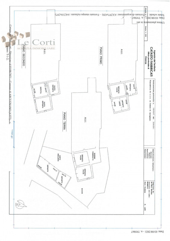 Nel cuore del suggestivo Comune di Arcugnano, proponiamo  rustico di campagna da ristrutturare co...