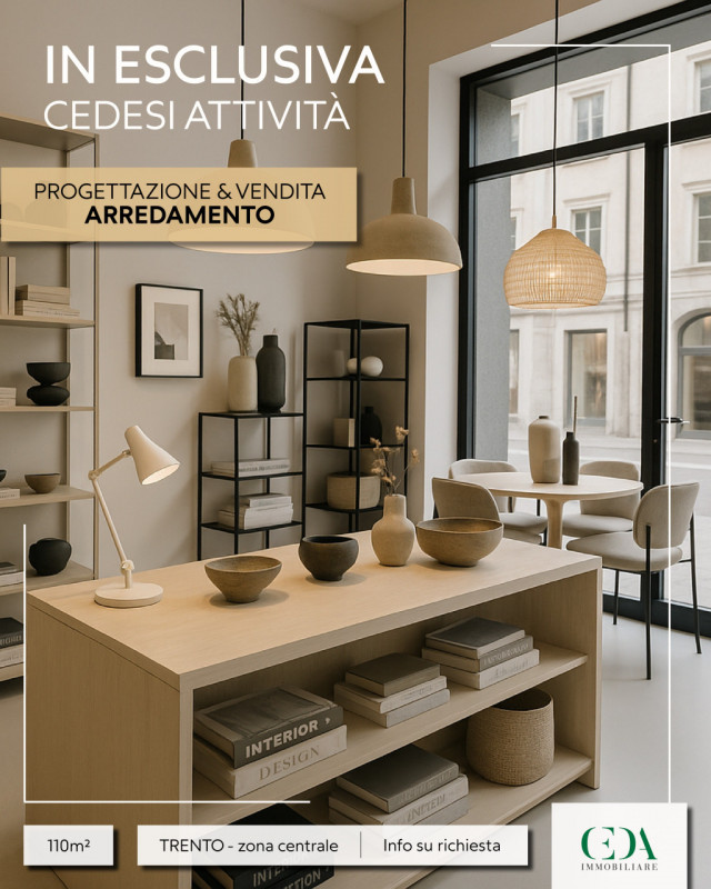 Trento Vendita Negozio